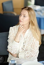 Ukrainian mail order bride Dariia from Kyiv with blonde hair and blue eye color - image 6