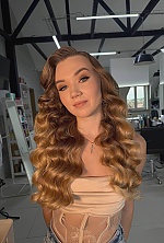 Ukrainian mail order bride Valeriia from Dubno with blonde hair and green eye color - image 8