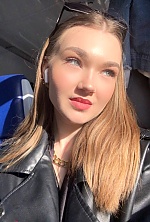 Ukrainian mail order bride Valeriia from Dubno with blonde hair and green eye color - image 19