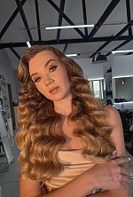 Ukrainian mail order bride Valeriia from Dubno with blonde hair and green eye color - image 9