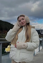 Ukrainian mail order bride Valeriia from Dubno with blonde hair and green eye color - image 19