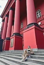 Ukrainian mail order bride Valeriia from Dubno with blonde hair and green eye color - image 32