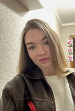 Ukrainian mail order bride Valeriia from Dubno with blonde hair and green eye color - image 46