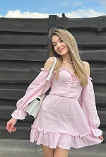 Ukrainian mail order bride Valeriia from Dubno with blonde hair and green eye color - image 12