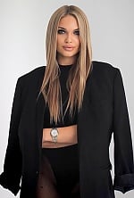 Ukrainian mail order bride Anna from Kyiv with blonde hair and green eye color - image 13