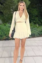 Ukrainian mail order bride Anna from Kyiv with blonde hair and green eye color - image 5