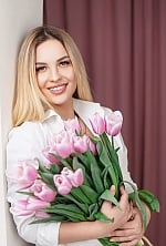 Ukrainian mail order bride Maria from Kyiv with blonde hair and hazel eye color - image 2