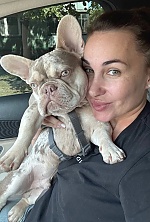 Ukrainian mail order bride Ekaterina from Luxembourg with black hair and green eye color - image 10