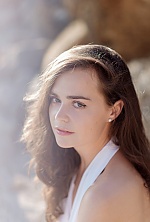 Ukrainian mail order bride Valeria from Kyiv with light brown hair and green eye color - image 2