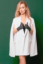 Ukrainian mail order bride Marina from Kharkiv with blonde hair and blue eye color - image 3