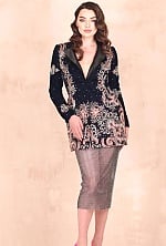 Ukrainian mail order bride Yevheniia from New York with brunette hair and blue eye color - image 5