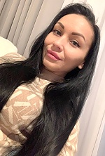 Ukrainian mail order bride Kateryna from Warsaw with black hair and blue eye color - image 13