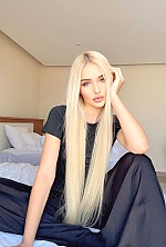 Ukrainian mail order bride Taisiia from Kyiv with blonde hair and blue eye color - image 8