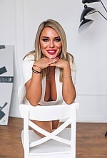 Ukrainian mail order bride Victoria from Kharkiv with blonde hair and brown eye color - image 41