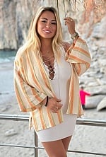 Ukrainian mail order bride Victoria from Kharkiv with blonde hair and brown eye color - image 4