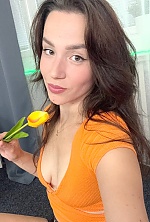 Ukrainian mail order bride Tatiana from Prague with light brown hair and brown eye color - image 6