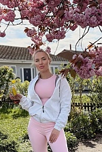 Ukrainian mail order bride Olga from Kyiv with blonde hair and green eye color - image 5