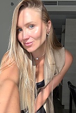 Ukrainian mail order bride Kseniia from Kyiv with blonde hair and blue eye color - image 6