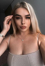 Ukrainian mail order bride Ruslana from Vinnytsia with blonde hair and grey eye color - image 2