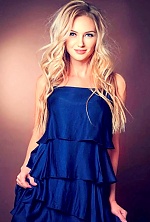 Ukrainian mail order bride Victoria from Vienna with blonde hair and blue eye color - image 6