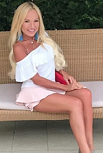 Ukrainian mail order bride Vita from Kyiv with blonde hair and green eye color - image 14