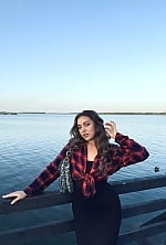 Ukrainian mail order bride Daryna from Dnipro with brunette hair and green eye color - image 6