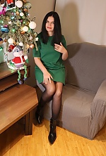 Ukrainian mail order bride Liana from Kyiv with black hair and green eye color - image 2