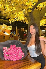 Ukrainian mail order bride Lamia from Kyiv with black hair and black eye color - image 13