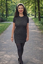 Ukrainian mail order bride Ilona from Kyiv with black hair and brown eye color - image 9