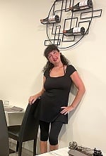 Ukrainian mail order bride Ilona from Kyiv with black hair and brown eye color - image 3