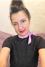 Ukrainian mail order bride Ilona from Kyiv with black hair and brown eye color - image 2