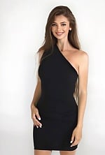 Ukrainian mail order bride Ksenia from Los Angeles with brunette hair and grey eye color - image 5