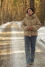 Ukrainian mail order bride Ilona from Kharkiv with black hair and brown eye color - image 7