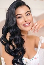 Ukrainian mail order bride Oleksandra from Vinnytsia with black hair and brown eye color - image 2