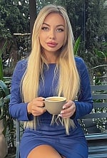 Ukrainian mail order bride Viktoriia from Sumy with blonde hair and blue eye color - image 43
