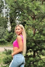 Ukrainian mail order bride Viktoriia from Sumy with blonde hair and blue eye color - image 2