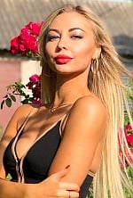 Ukrainian mail order bride Viktoriia from Sumy with blonde hair and blue eye color - image 11