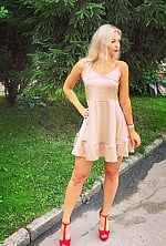 Ukrainian mail order bride Viktoriia from Sumy with blonde hair and blue eye color - image 37