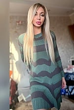 Ukrainian mail order bride Viktoriia from Sumy with blonde hair and blue eye color - image 45