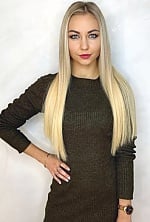 Ukrainian mail order bride Viktoriia from Sumy with blonde hair and blue eye color - image 35