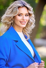 Ukrainian mail order bride Tatiana from Dnipro with blonde hair and blue eye color - image 3