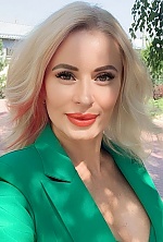 Ukrainian mail order bride Tatiana from Dnipro with blonde hair and blue eye color - image 6