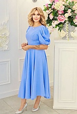 Ukrainian mail order bride Tatiana from Dnipro with blonde hair and blue eye color - image 5