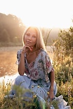 Ukrainian mail order bride Bogdana from Kyiv with blonde hair and green eye color - image 8