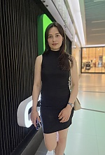 Ukrainian mail order bride Alina from Poltava with brunette hair and green eye color - image 8