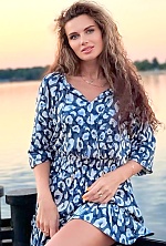 Ukrainian mail order bride Nataliia from Kyiv with light brown hair and blue eye color - image 3