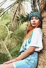 Ukrainian mail order bride Iryna from Kropyvnytskyi with red hair and blue eye color - image 9