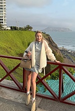 Ukrainian mail order bride Anna from México with blonde hair and green eye color - image 14