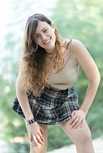 Ukrainian mail order bride Maryna from Mykolaiv with brunette hair and hazel eye color - image 2