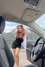 Ukrainian mail order bride Yevheniia from Lloret de Mar with red hair and green eye color - image 4